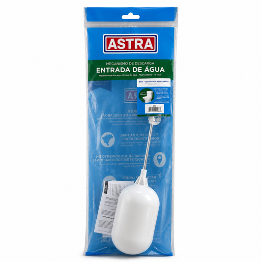 Boia Conjunto Fechamento p/ Caixa Acoplada -Astra