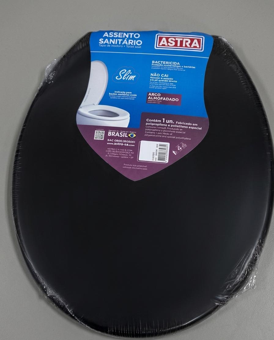 Assento Sanitário Oval Anatômico -SOFT TPJ
